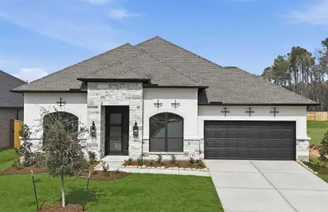 New construction Single-Family house 9749 Roaring River Falls Ln, Porter, TX 77365 plan 3030 - image