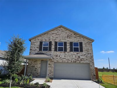 New construction Single-Family house 918 Lago Laceno Ln, Huffman, TX 77336 plan Whitetail - image