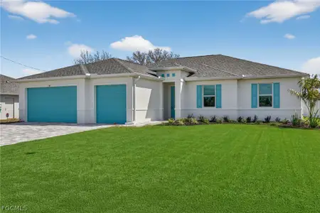 New construction Single-Family house 133 Sw 9Th Pl, Cape Coral, FL 33991 plan The Paradise Cove III - image