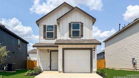 New construction Single-Family house 5935 Celestite Bnd, San Antonio, TX 78222 plan The Robin - image