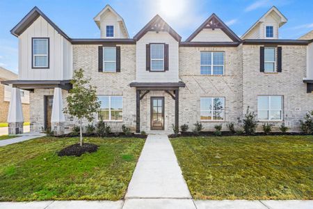 New construction Townhouse house 4202 Avion Drive, Sanger, TX 76266 - photo 0