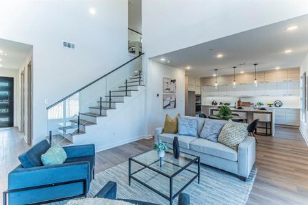 New construction Townhouse house 1434 Mars Lander Ln, Wylie, TX 75098 plan Crest - image 7