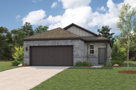New construction Single-Family house San Antonio, TX 78253 plan Easton - 1388 - image
