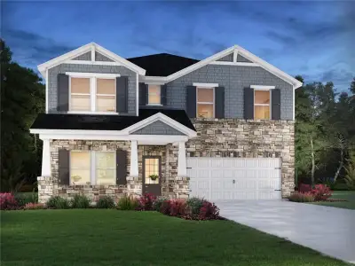 New construction Single-Family house 601 Tallulah Ln, Grayson, GA 30017 plan Taylorsville - image