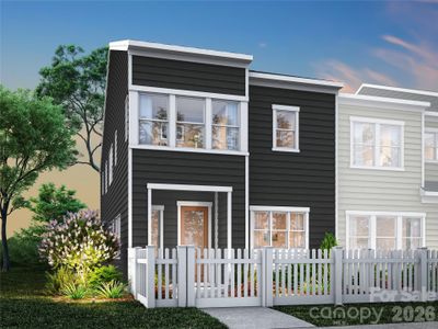 New construction Townhouse house 8410 Discovery Ln, Charlotte, NC 28216 - image