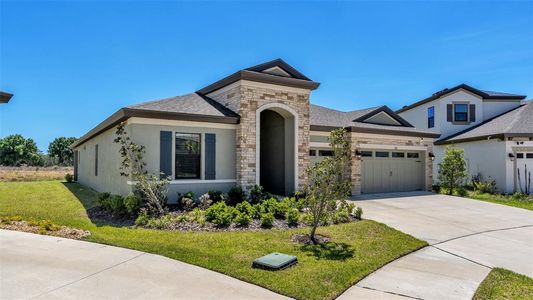 New construction Single-Family house 13112 Wellspring Dr, Lithia, FL 33547 plan Bayshore I - image