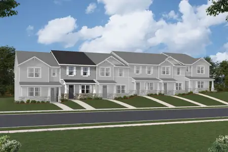 New construction Townhouse house 2572 Selbourne Dr, Gastonia, NC 28052 plan Shelby - image