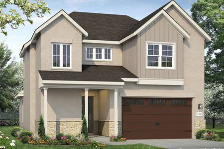 New construction Single-Family house 600 C-Bar Ranch Trl, Unit 18, Cedar Park, TX 78613 plan Cross Creek 2381 - image
