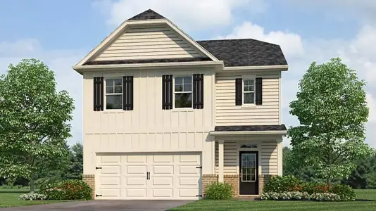 New construction Single-Family house 334 Lost Creek Blvd, Dallas, GA 30132 - image
