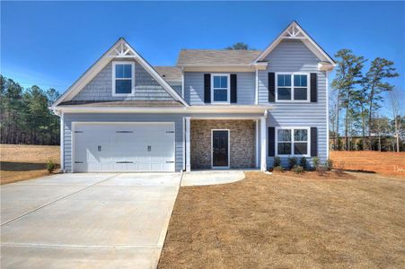 New construction Single-Family house 96 Elivia Way, Dallas, GA 30132 Cambridge- photo 0