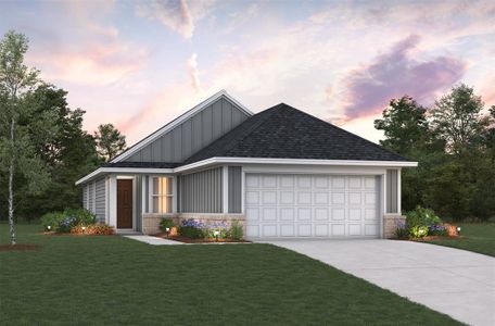 New construction Single-Family house 19580 Stripe Hill Bend, Conroe, TX 77356 Mccullough- photo 0