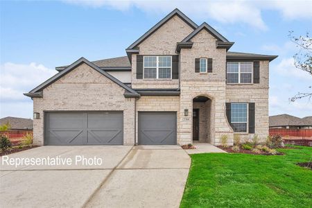 New construction Single-Family house 565 Flint Rd, Waxahachie, TX 75167 Classic Series - Cornell- photo 0