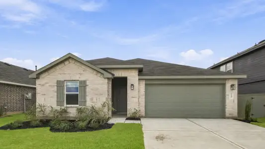 New construction Single-Family house 14297 Moonflower Dr, Splendora, TX 77372 plan Lakeway - image