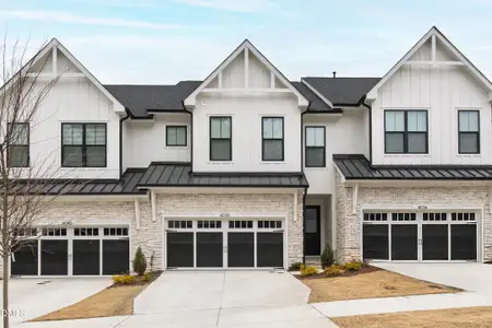 New construction Townhouse house 4038 Elk Creek Ln, Raleigh, NC 27612 - image