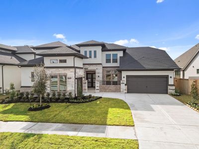 New construction Single-Family house 22027 Dahoon Holly Wy, Cypress, TX 77433 plan Cologne - image