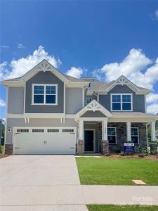 New construction Single-Family house 4005 Puddle Pond Road, Indian Trail, NC 28079 Hamilton- photo 0