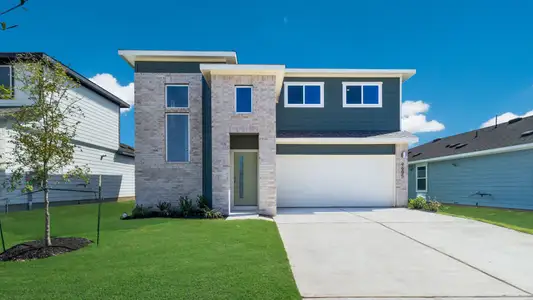 New construction Single-Family house 9605 Braided Rein Dr, Austin, TX 78724 plan The Kendall - image