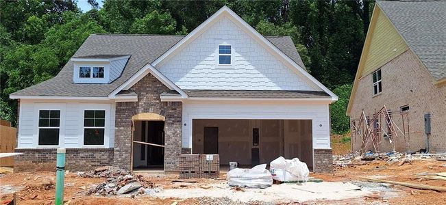 New construction Single-Family house 6988 Manchester Drive, Flowery Branch, GA 30542 Avery- photo 0