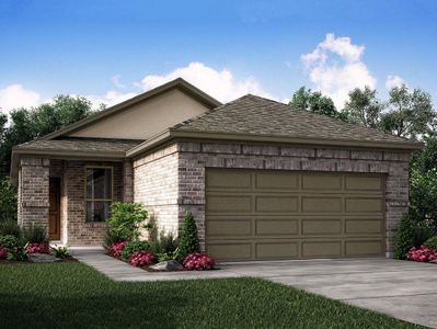 New construction Single-Family house 29131 Farmhouse Estates Dr, Waller, TX 77484 plan The Glacier (N304) - image