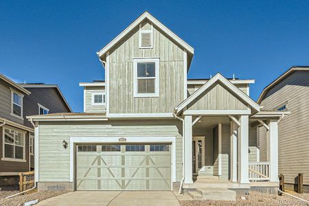 New construction Single-Family house 5495 Inland Ave, Firestone, CO 80504 Evans- photo 0