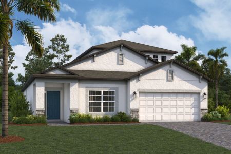 New construction Single-Family house 4969 Eagle Rock Drive, Wimauma, FL 33598 - photo 0