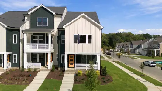 New construction Townhouse house 1140 Lamplighter Dr, Raleigh, NC 27604 plan Red Rocks - image
