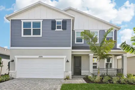New construction Single-Family house 11270 Nw Blockbird Dr, Port St. Lucie, FL 34987 plan San Marino - image