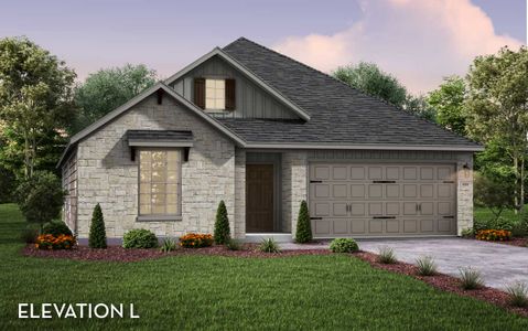 New construction Single-Family house 521 Exploration Cir, Liberty Hill, TX 78642 plan Glenwood - image