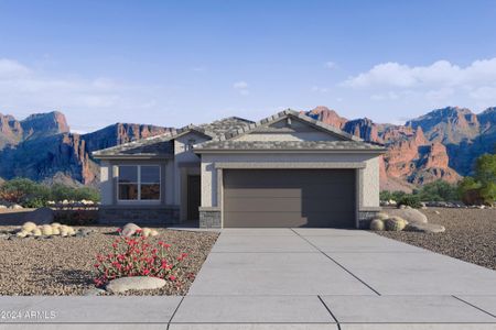 New construction Single-Family house 1548 E Lardner Drive, Casa Grande, AZ 85122 Baxter- photo 0