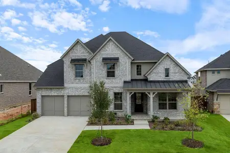 New construction Single-Family house 4325 Clydesdale Dr, Aubrey, TX 76227 plan Humble - image