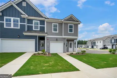 New construction Townhouse house 1341 Magnolia Bend Wy, Unit 292, Jonesboro, GA 30238 plan Edmund - image