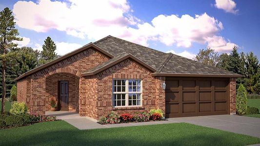 New construction Single-Family house 9625 Brickridge Ln, Fort Worth, TX 76036 JAXSON- photo 0