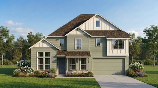 New construction Single-Family house 204 Rollo Rd, Liberty Hill, TX 78642 plan Nelson - image