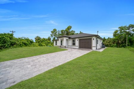 New construction Single-Family house 382 Mcarthur Blvd, Lehigh Acres, FL 33974 - image