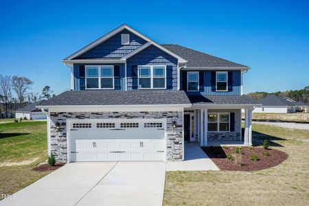 New construction Single-Family house 301 New Twin Br Ct, Smithfield, NC 27577 2628- photo 0