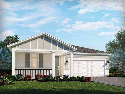 New construction Single-Family house 11278 Nw Blockbird Dr, Port St. Lucie, FL 34987 plan Corsica - image