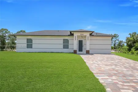New construction Single-Family house 1042 Darlington St, Lehigh Acres, FL 33974 - image