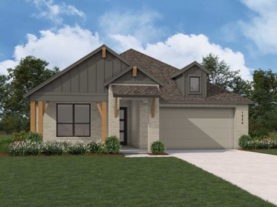 New construction Single-Family house 8720 Peafowl St, Austin, TX 78744 plan Kahlo Plan - image