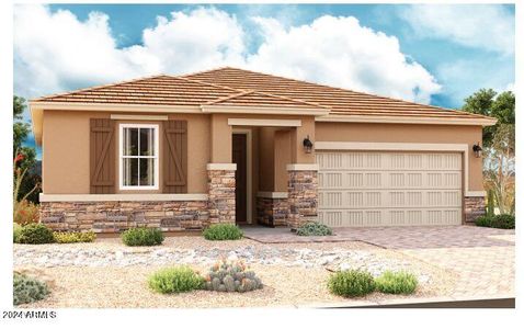 New construction Single-Family house 19628 W Cambridge Avenue, Buckeye, AZ 85396 Alexandrite- photo 0