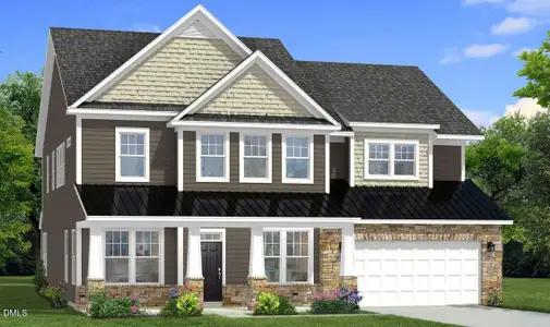 New construction Single-Family house 4213 Weavers Pond Dr, Zebulon, NC 27597 - image