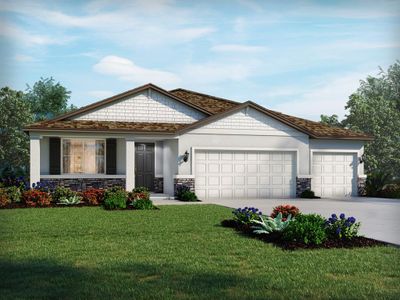 New construction Single-Family house 3910 Nature Sound Ln, Bartow, FL 33830 plan Jasmine - image