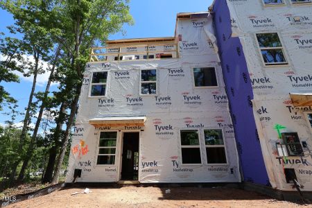 New construction Townhouse house 6960 Doddridge Ln, Cary, NC 27519 Sierra- photo 0