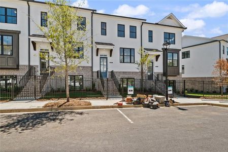 New construction Townhouse house 637 Millcroft Blvd, Buford, GA 30518 The Freemont- photo 0 0