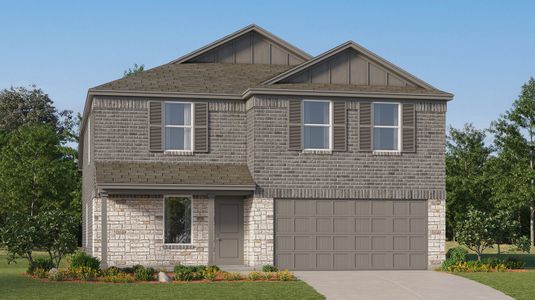 New construction Multi-Family house 16219 Rustic Prairie Dr, Hockley, TX 77447 plan Littleton - image