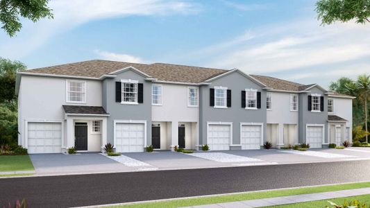 New construction Townhouse house 128 Mangrove Shade Cir, Apollo Beach, FL 33572 null- photo 0