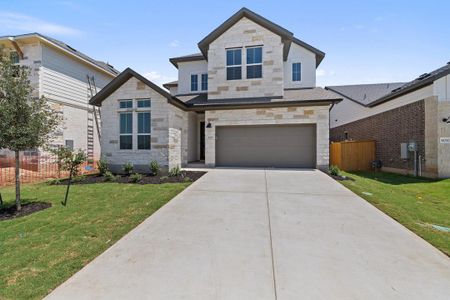 New construction Single-Family house 418 Darley Oak Dr, Dripping Springs, TX 78620 Hawthorn- photo 0