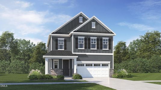 New construction Single-Family house 2953 Ocean Sunrise Dr, Wake Forest, NC 27587 plan Winstead III - image