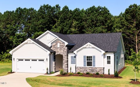 New construction Single-Family house 283 Golfview Ave, Benson, NC 27504 plan Allegheny - image