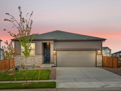New construction Single-Family house 17557 E 90th Wy, Commerce City, CO 80022 plan Primrose - image