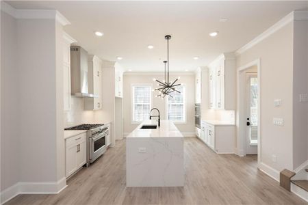 New construction Townhouse house 275 Briscoe Way, Unit 3, Alpharetta, GA 30009 The Chaucer- photo 9 9